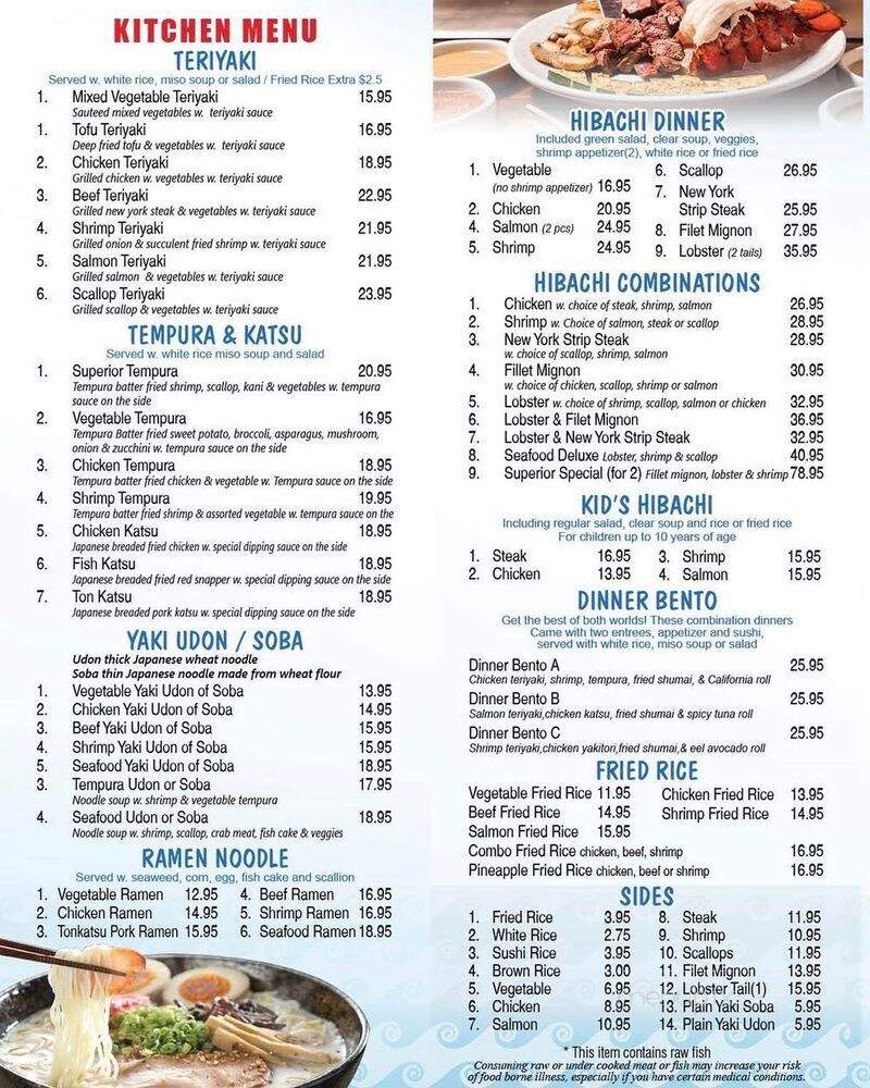 Superior Sushi - Township of Washington, NJ