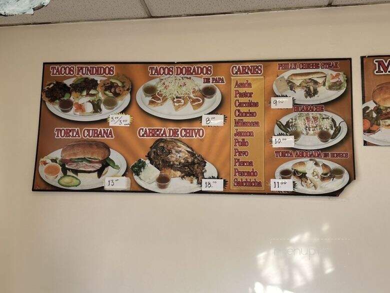 Super Tortas - Paramount, CA menu_pic