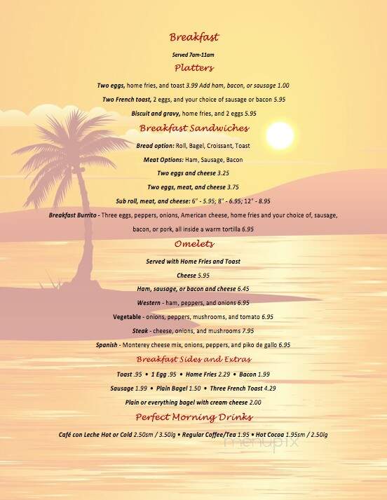 Surrender Cafe Express - Port Charlotte, FL menu_pic