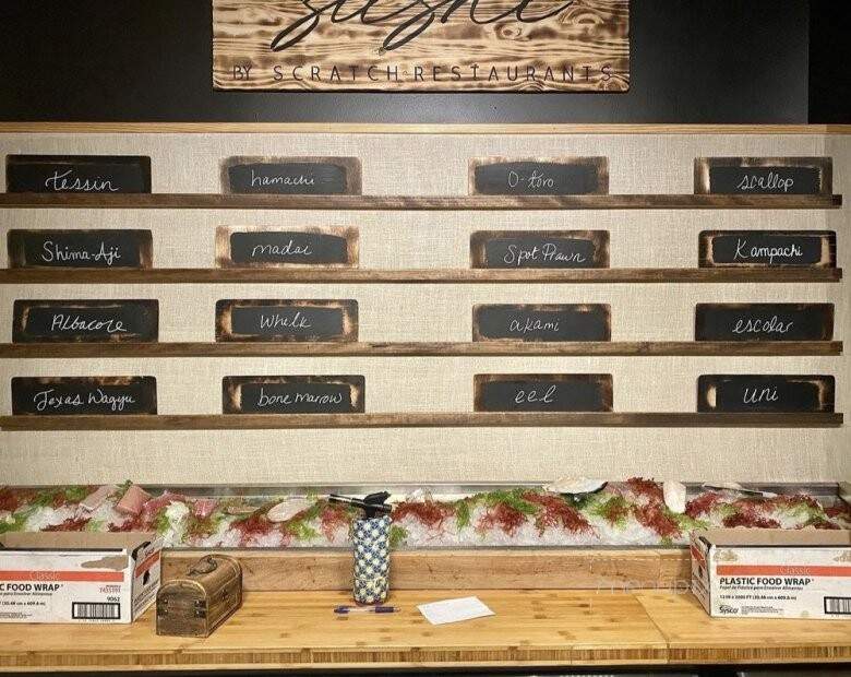 Sushi by Scratch Restaurants - Cedar Creek, TX menu_pic