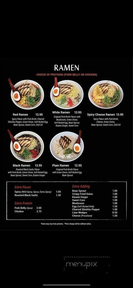 Sushien - Carson, CA menu_pic