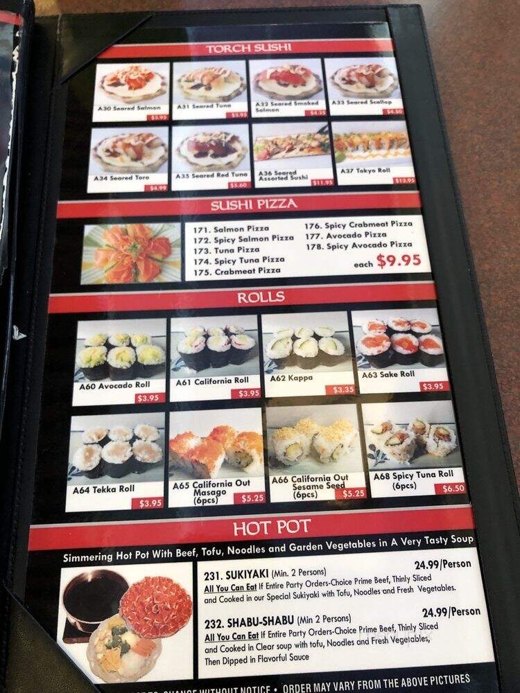 Sushi Ichiban Japanese Restaurant - Calgary, AB menu_pic