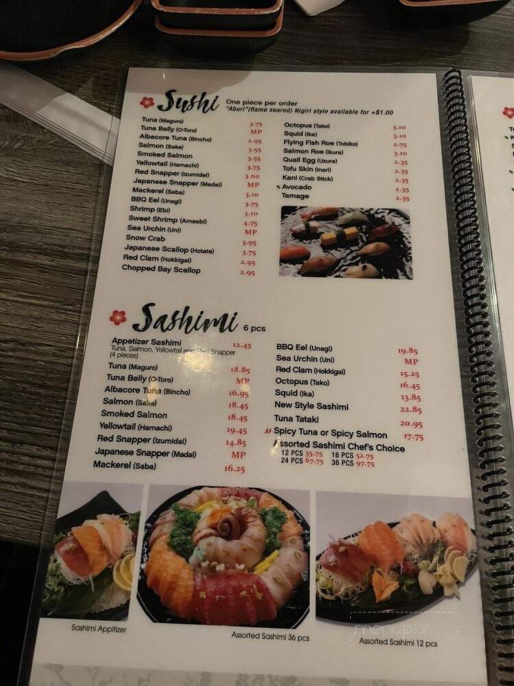 Sushi Kadan - Carrollton, TX menu_pic