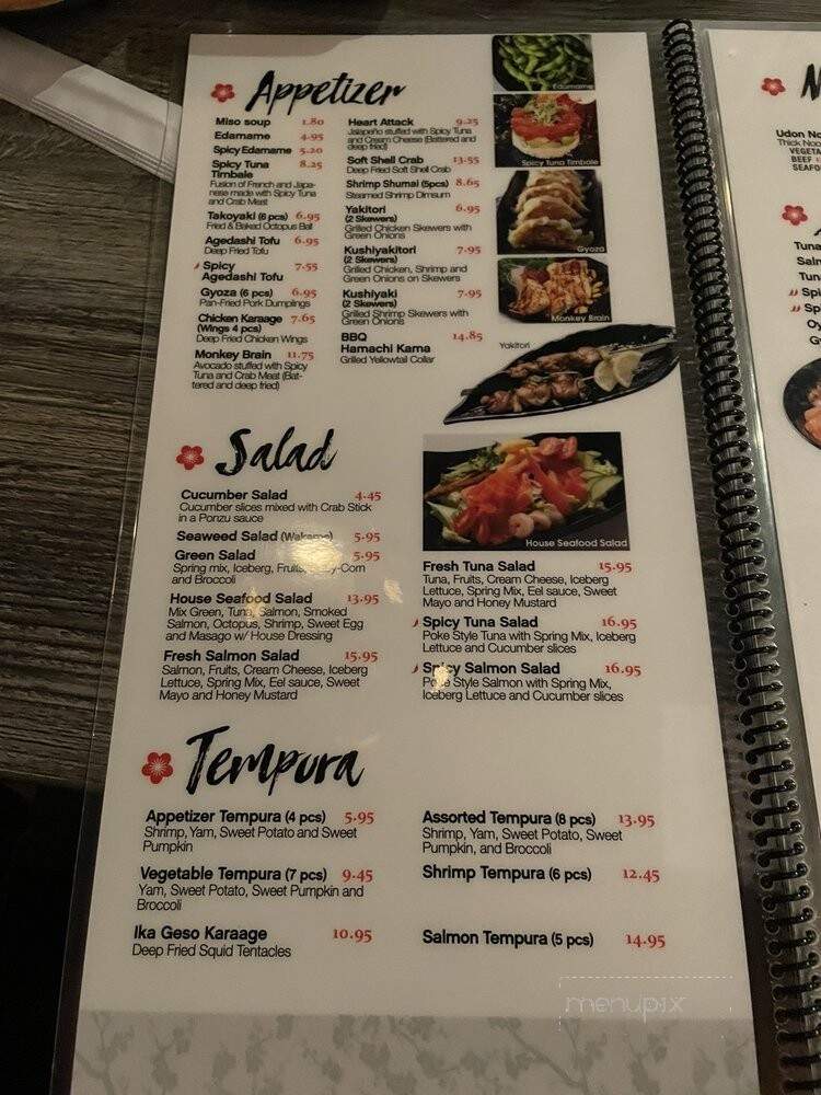 Sushi Kadan - Carrollton, TX menu_pic