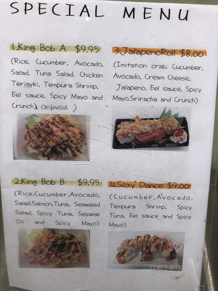 Sushi Kyo - Monterey, CA menu_pic