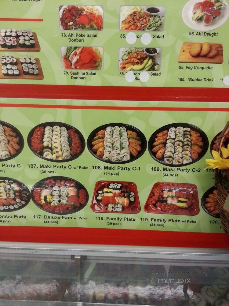 Sushiman - Waipahu, HI menu_pic