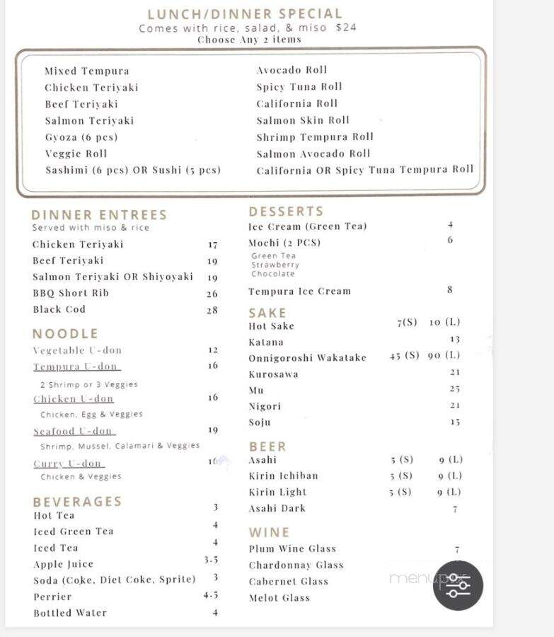 Sushi Ma Nster - Montrose, CA menu_pic