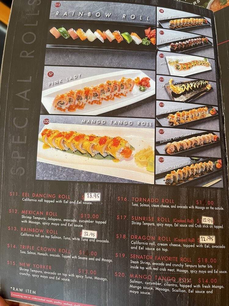 Sushi Thai - Hermitage, TN menu_pic
