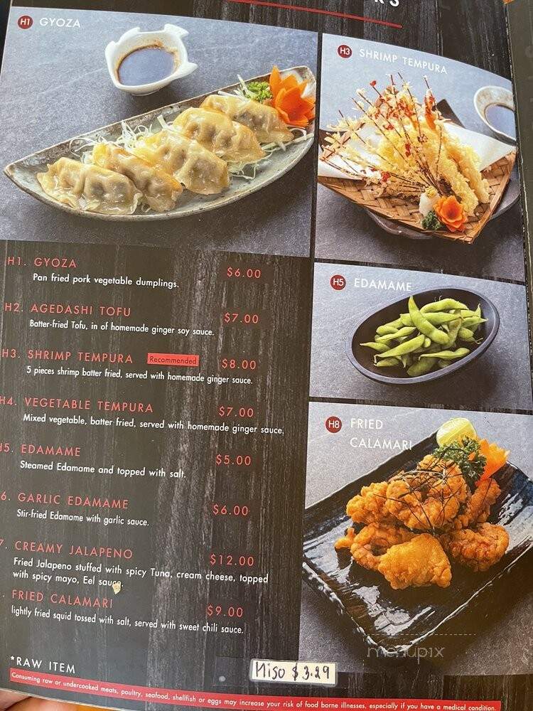 Sushi Thai - Hermitage, TN menu_pic