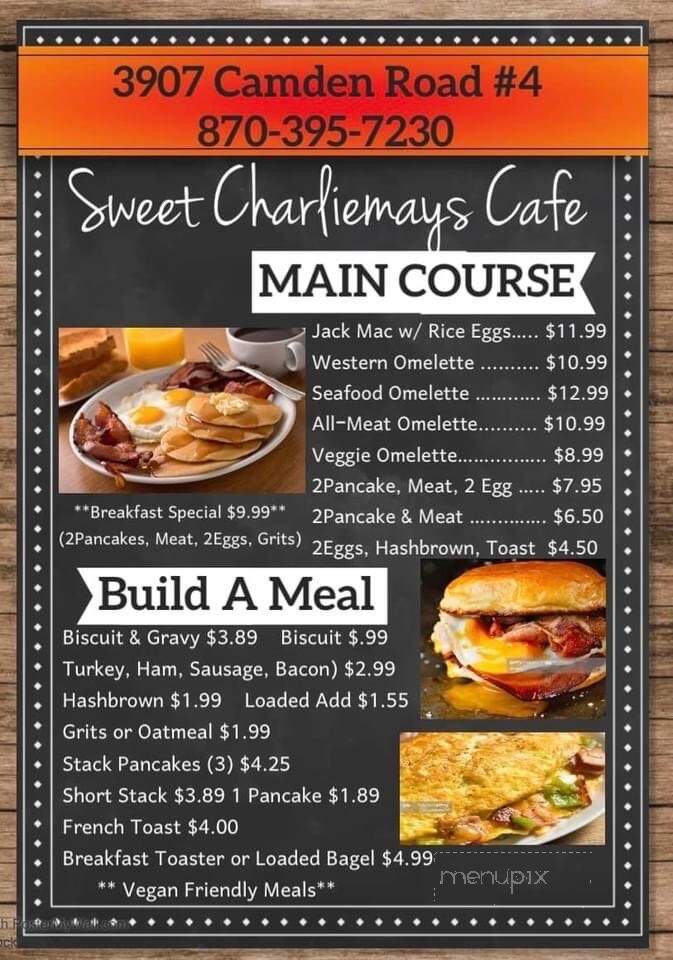 Sweet Charliemays Cafe - Pine Bluff, AR