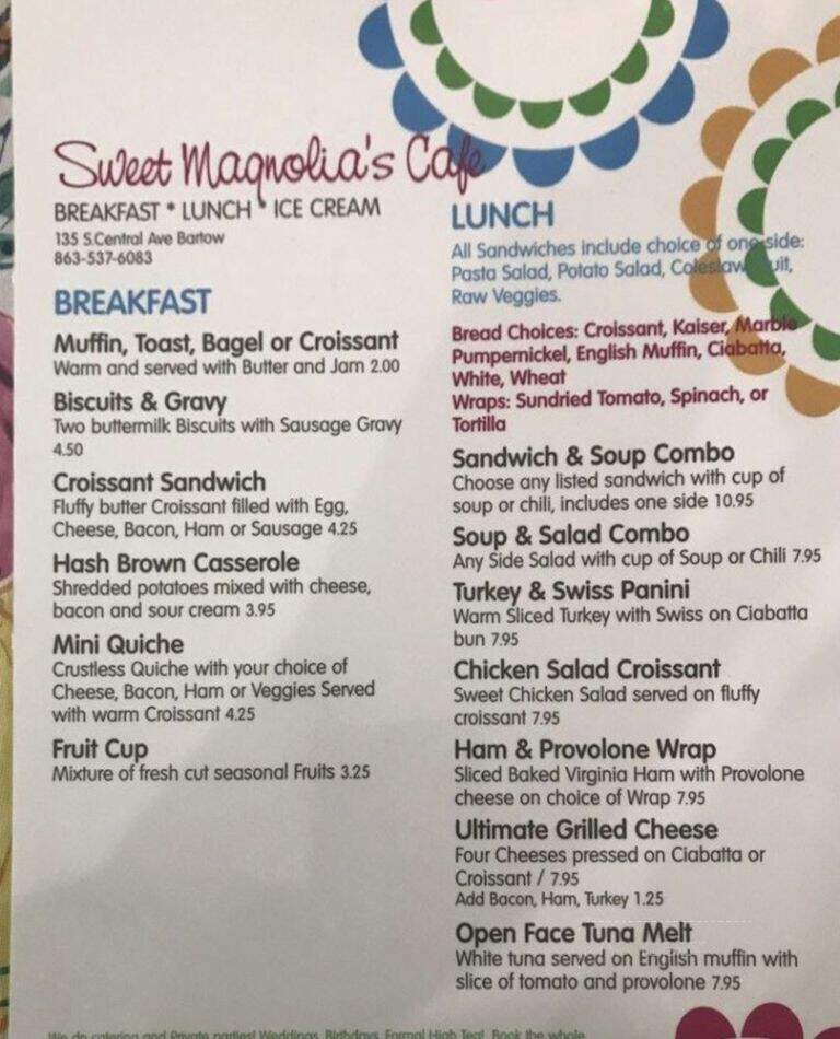 Cool Shoppe - Bartow, FL menu_pic