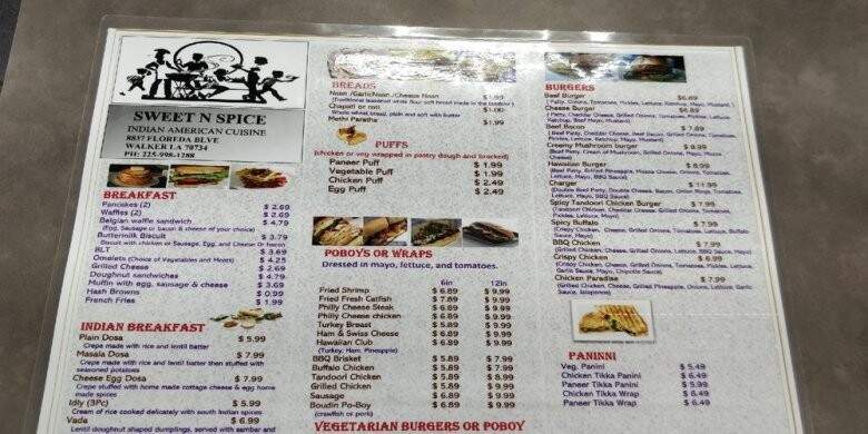 Sweet N Spice - Walker, LA menu_pic