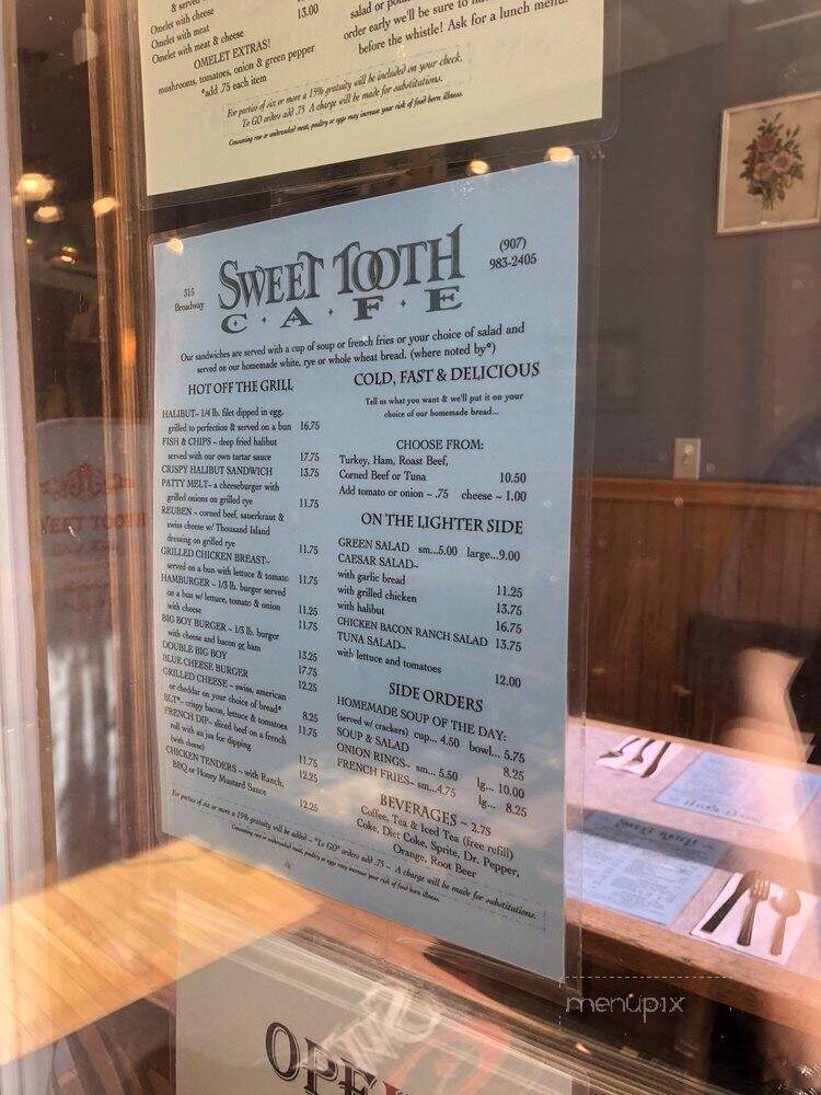 Sweet Tooth Cafe - Skagway, AK