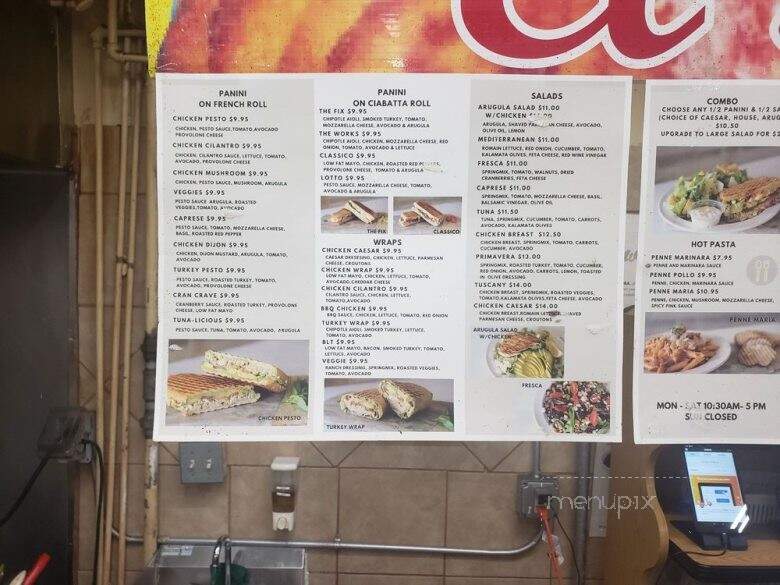 Sylmar's Fix - Los Angeles, CA menu_pic