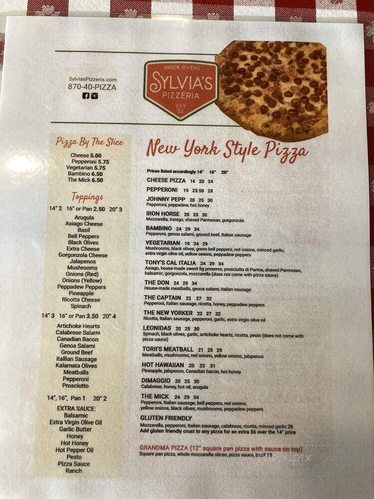 Sylvia's Pizzeria - Pine Bluff, AR