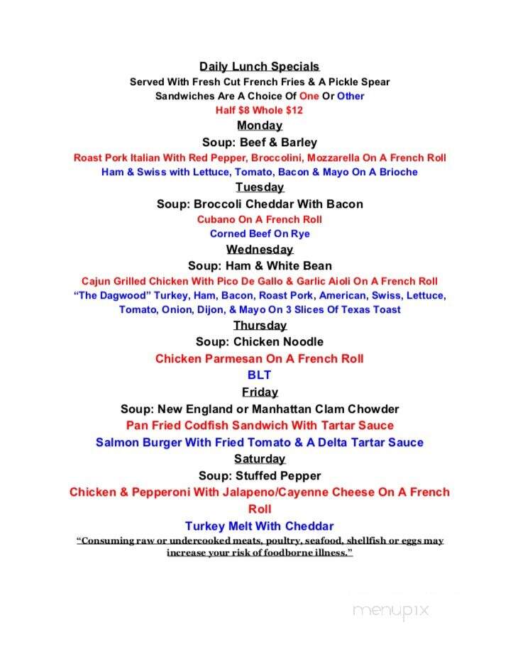 Tabula Rasa PGH - Monaca, PA menu_pic
