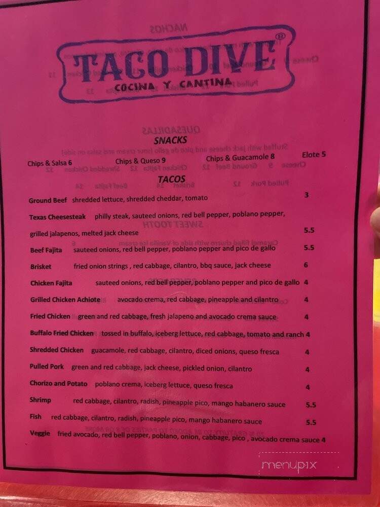 Taco Dive - Winnsboro, TX