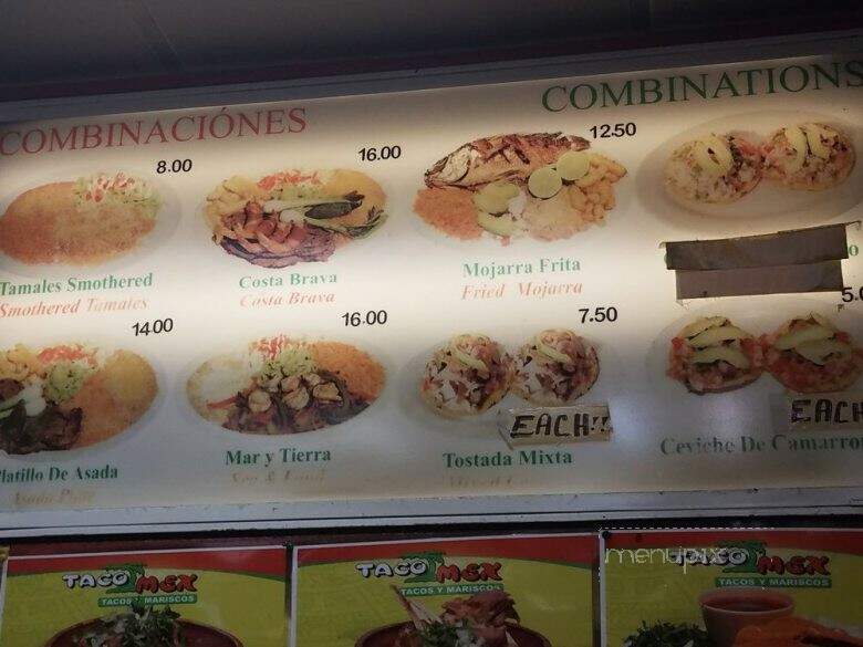 Taco Mex - Denver, CO menu_pic