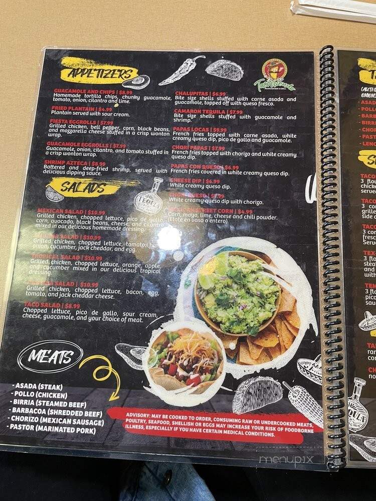 Tacorriedo Express - Cornelia, GA menu_pic