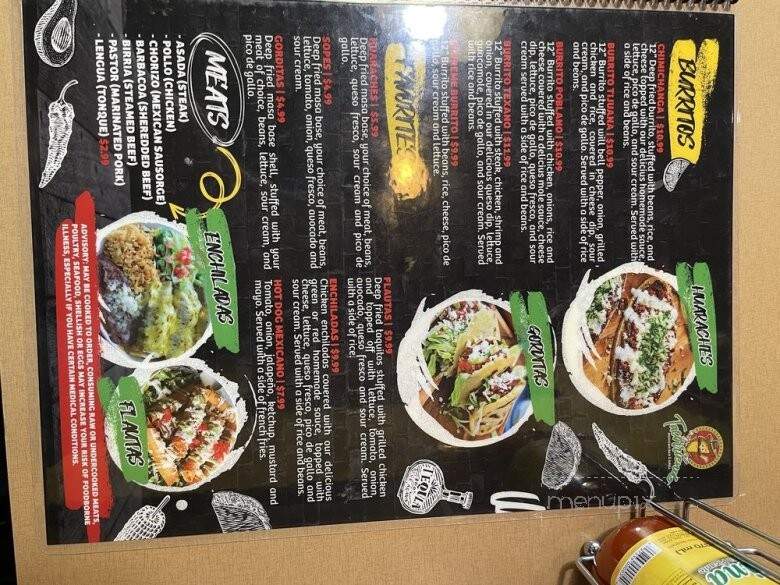 Tacorriedo Express - Cornelia, GA menu_pic