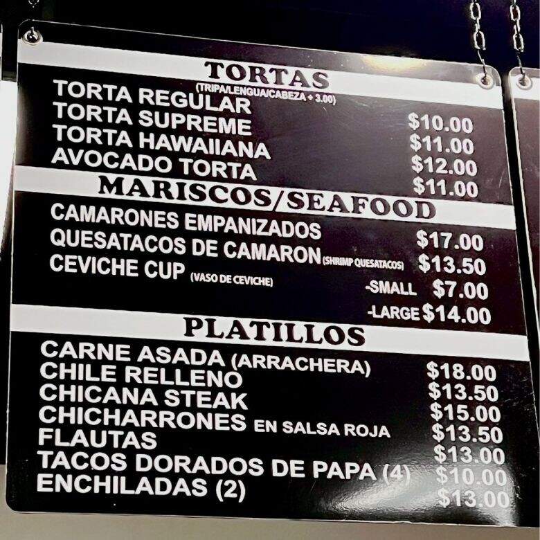 Tacos Chapala - Manteca, CA menu_pic