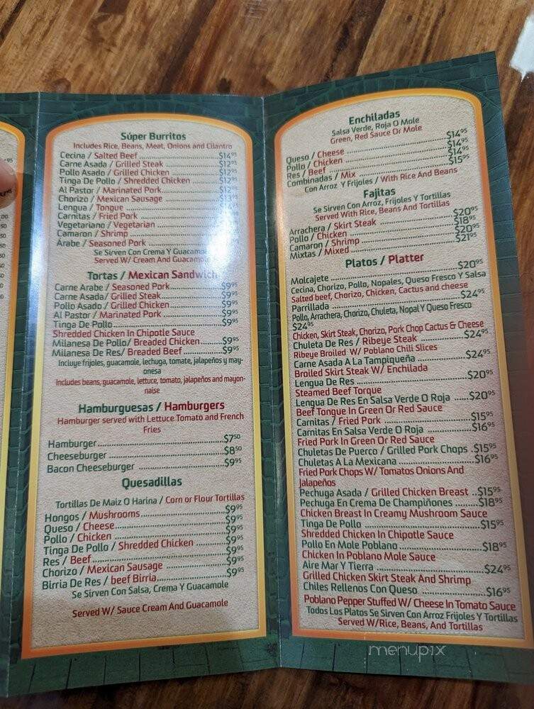Tacos Don Cuco - La Verne, CA menu_pic