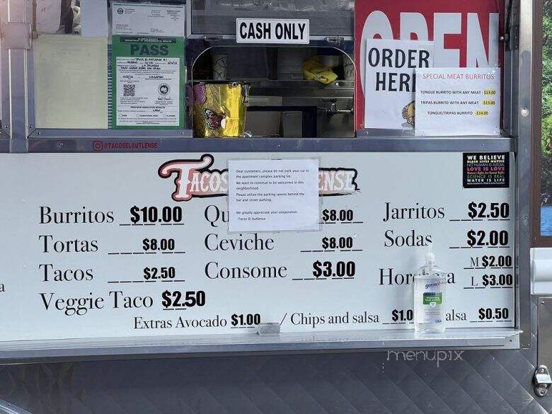 Tacos El Autlense - Oakland, CA menu_pic