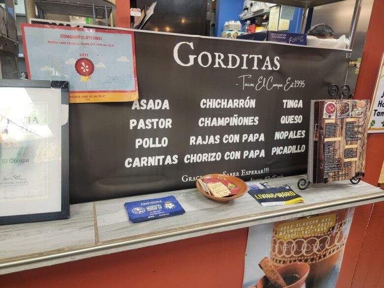 Tacos El Compa - Maywood, CA menu_pic