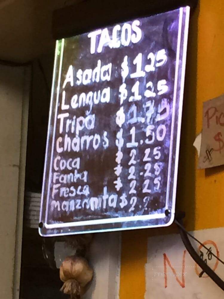 Tacos El Mexicano - San Antonio, TX