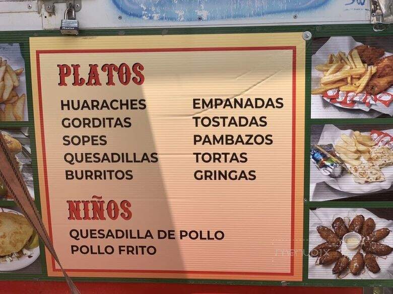 Tacos El Rincon - Austin, TX menu_pic