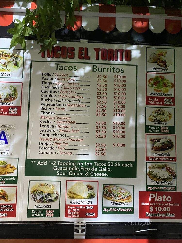 Tacos El Torito - Brooklyn, NY