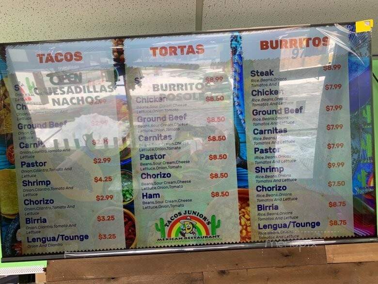 Tacos Juniors - Palos Hills, IL