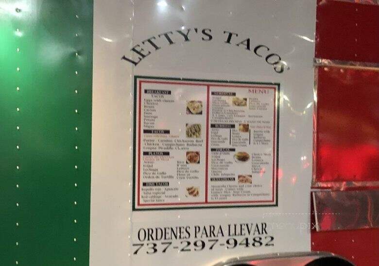 Tacos Laguna #2 - Austin, TX menu_pic