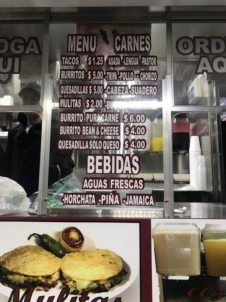 Tacos Los Morales - Whittier, CA menu_pic