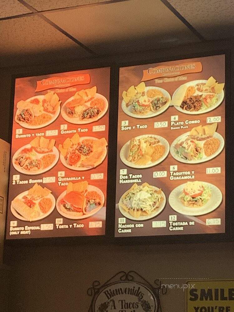 Taqueria Jalisco - Santa Clarita, CA menu_pic