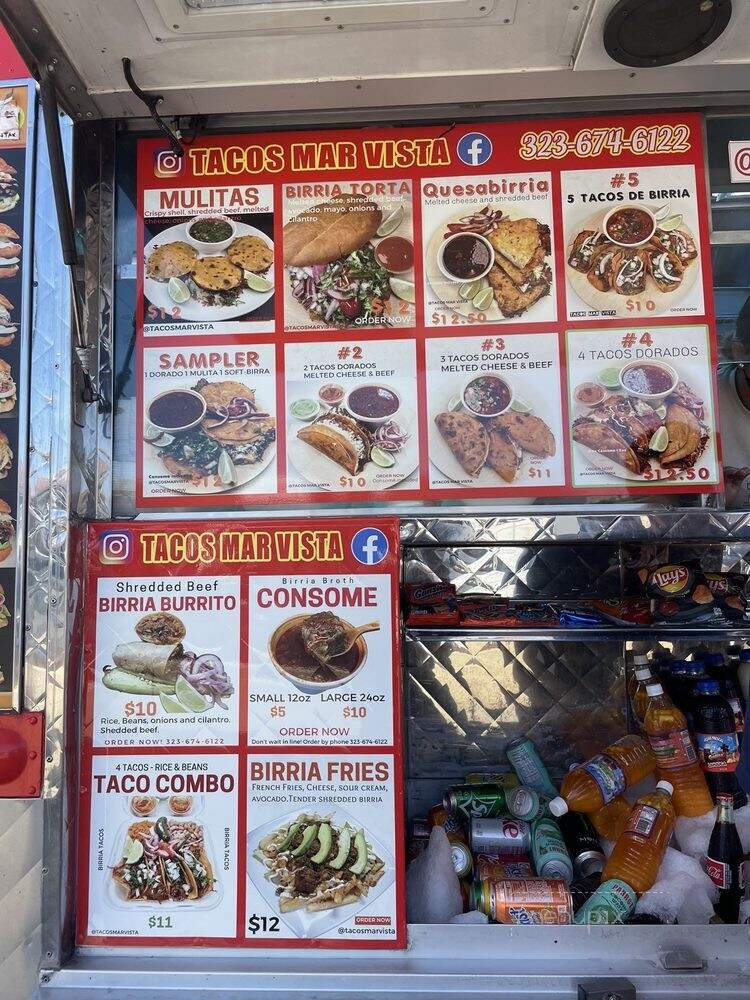 Tacos Mar Vista - Los Angeles, CA menu_pic