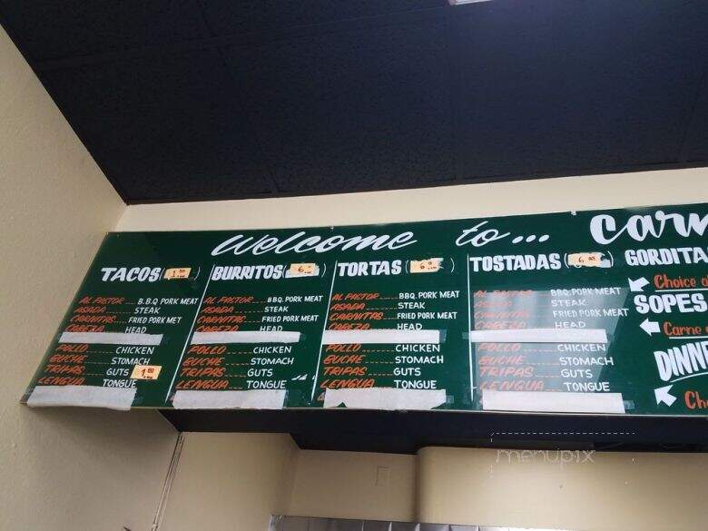 Tacos Michoacan - North Hills, CA menu_pic