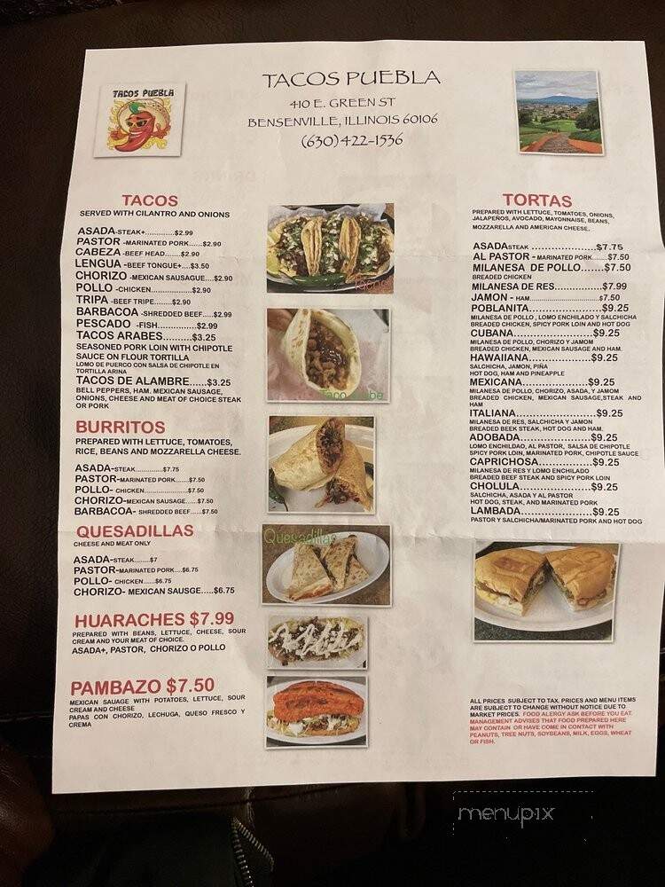 Tacos Puebla - Bensenville, IL