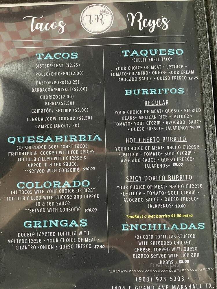 Tacos Reyes - Marshall, TX