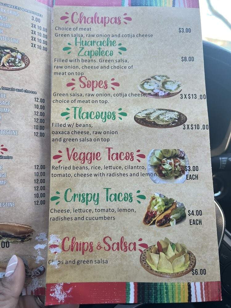 Tacos Santa Ines - New Haven, CT menu_pic