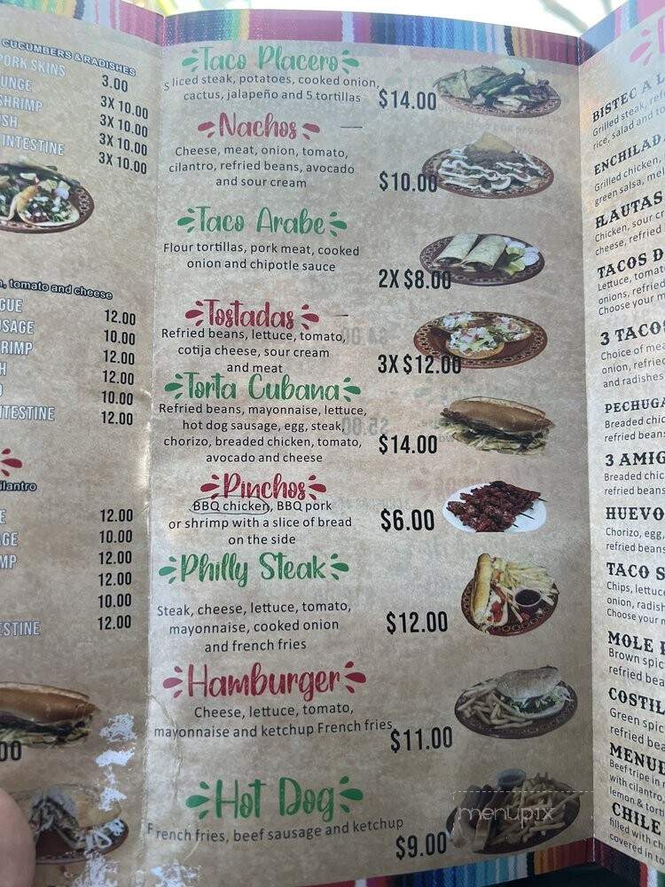 Tacos Santa Ines - New Haven, CT menu_pic