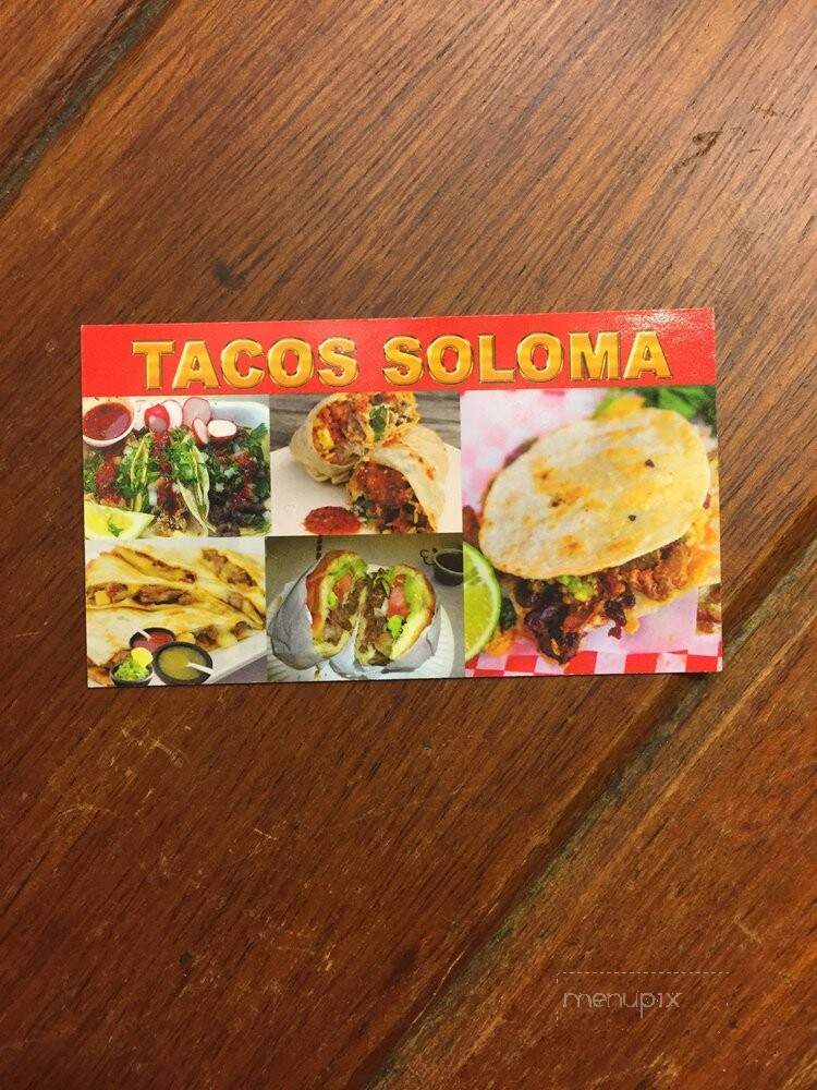 Tacos Soloma - Los Angeles, CA