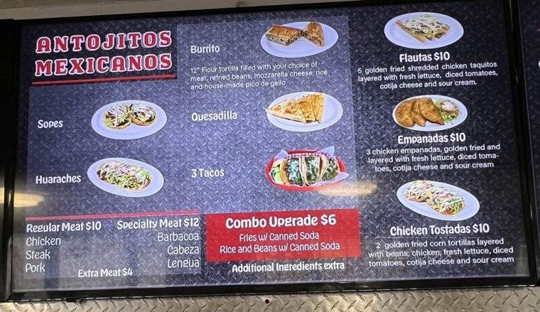 Tacos Tierra Caliente - Indianapolis, IN menu_pic