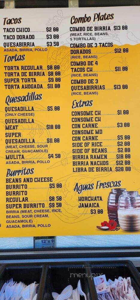 Tacos Y Birria La Perla - Los Banos, CA menu_pic