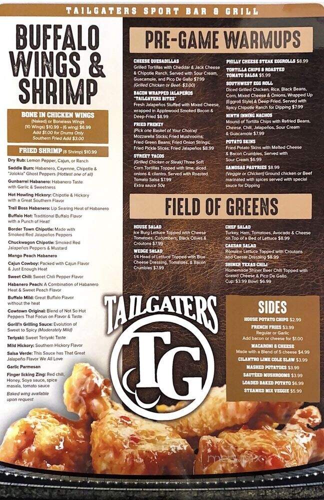 Tailgaters Sports Bar & Grill - Frisco, TX
