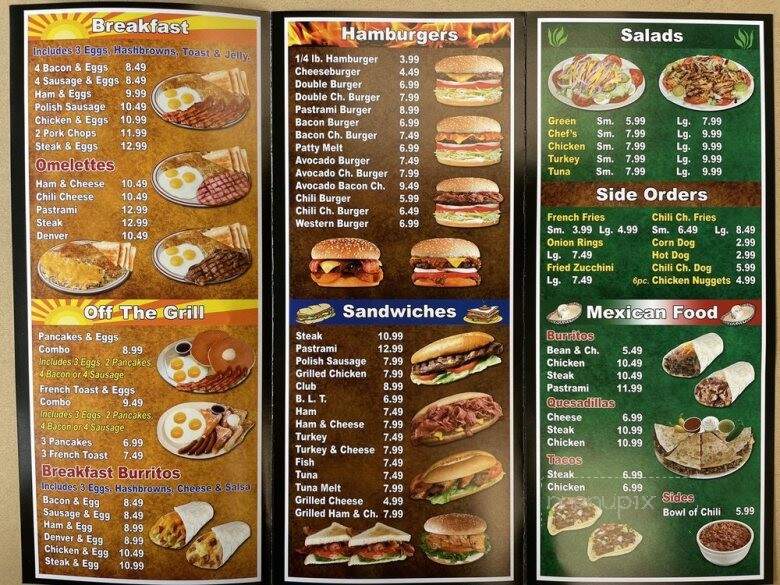 Tams Burgers - Bellflower, CA menu_pic