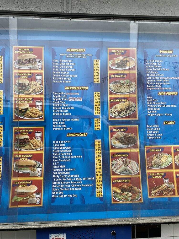 Tam's Burgers' - Los Angeles, CA menu_pic