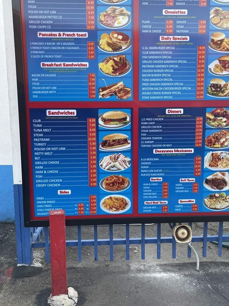 Tam's Burgers - Los Angeles, CA menu_pic