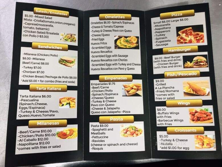 Tango - Los Angeles, CA menu_pic