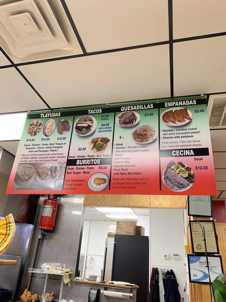 Taqueria Mixtepec - Greenville, SC menu_pic